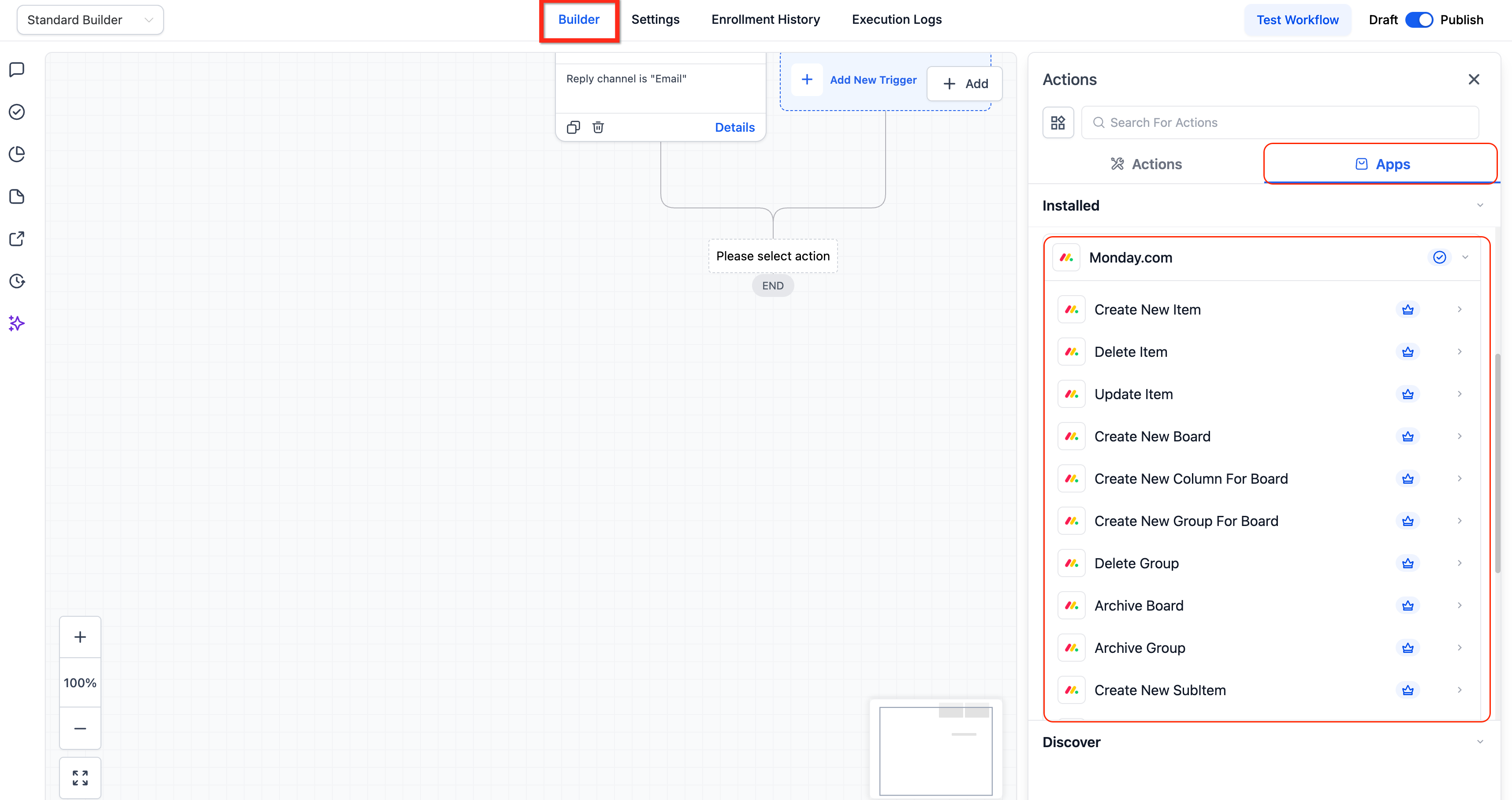 How to Use Monday.com Integration in Workflows – Connect Monday.com from Integrations
