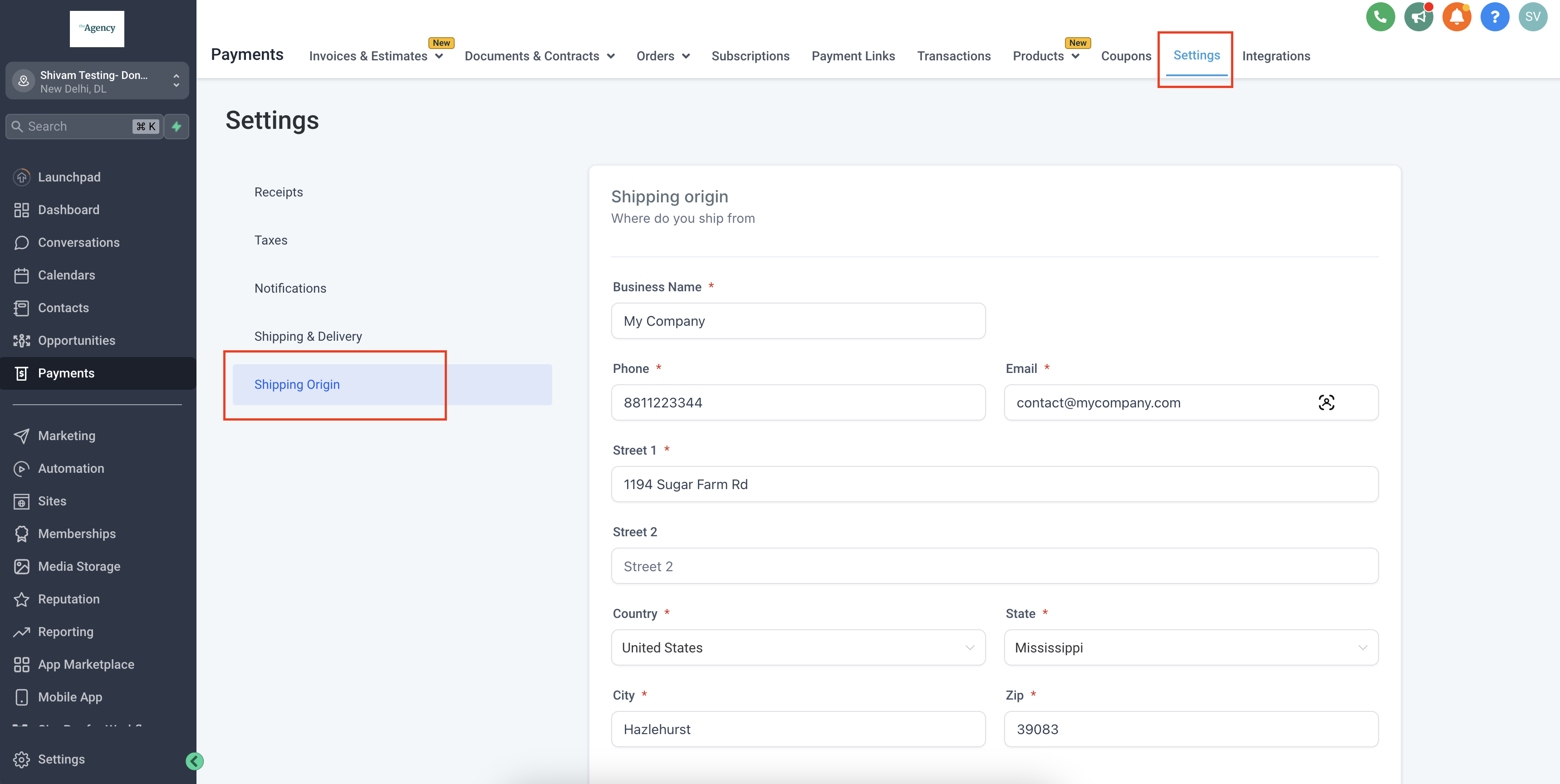 How to use Shippo Integration for automatic fulfilments & live rates? – 2.3. Setting up Shipping Options in Shippo: