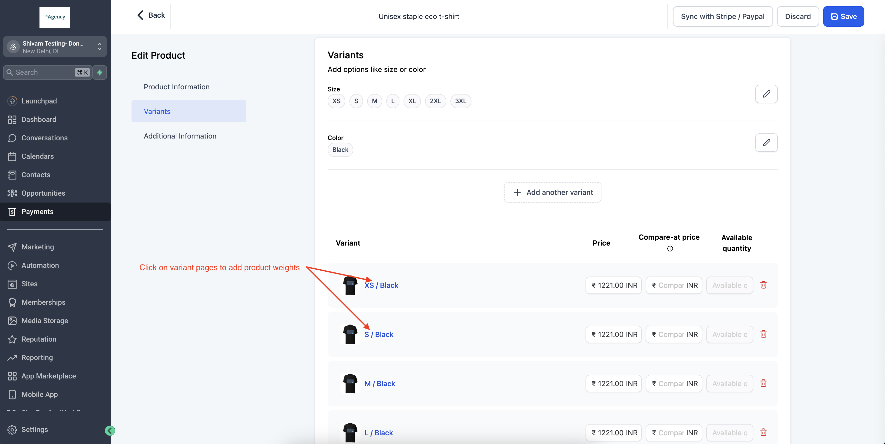 How to use Shippo Integration for automatic fulfilments & live rates? – 2.3. Setting up Shipping Options in Shippo: