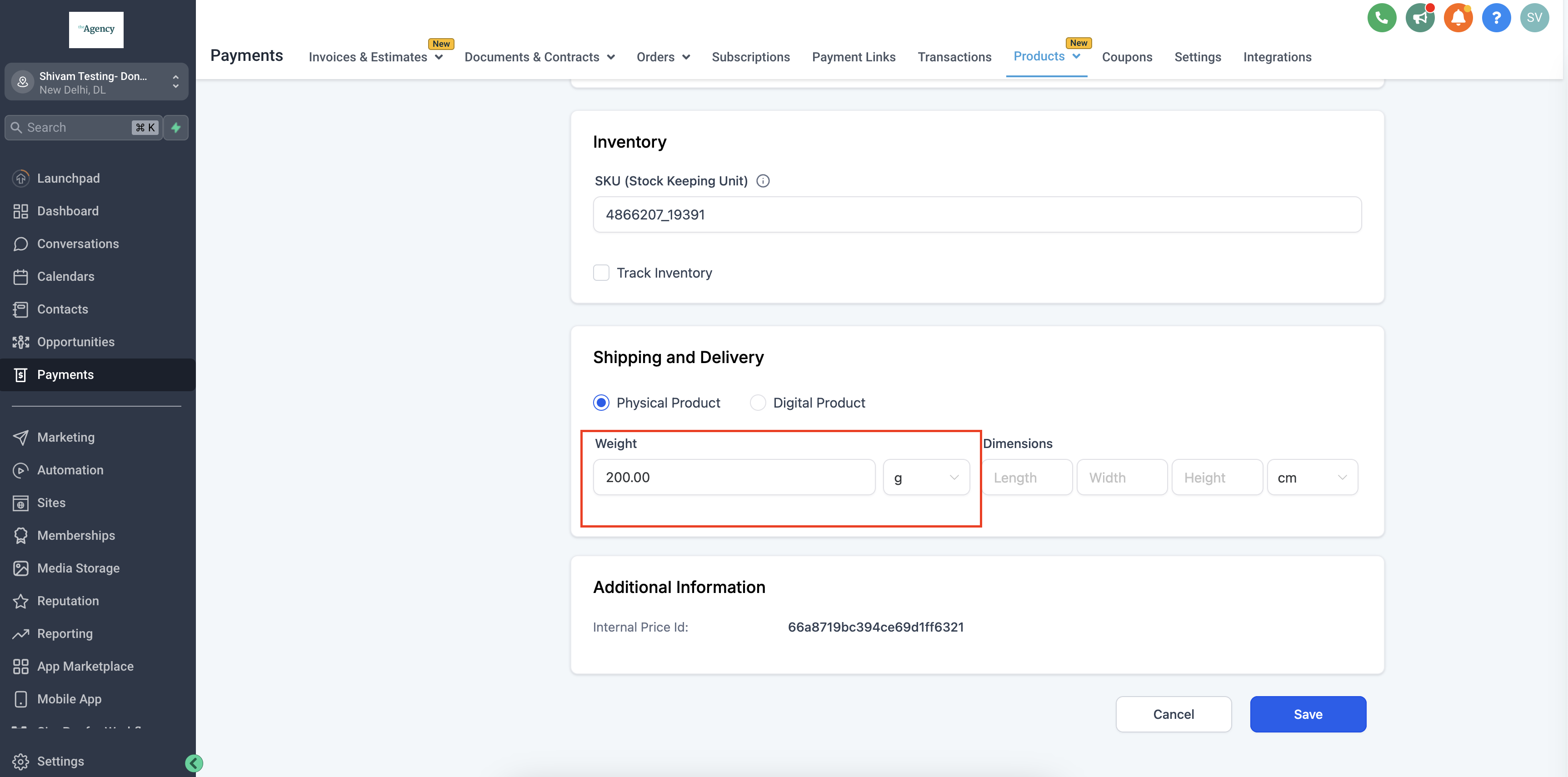 How to use Shippo Integration for automatic fulfilments & live rates? – 2.3. Setting up Shipping Options in Shippo: