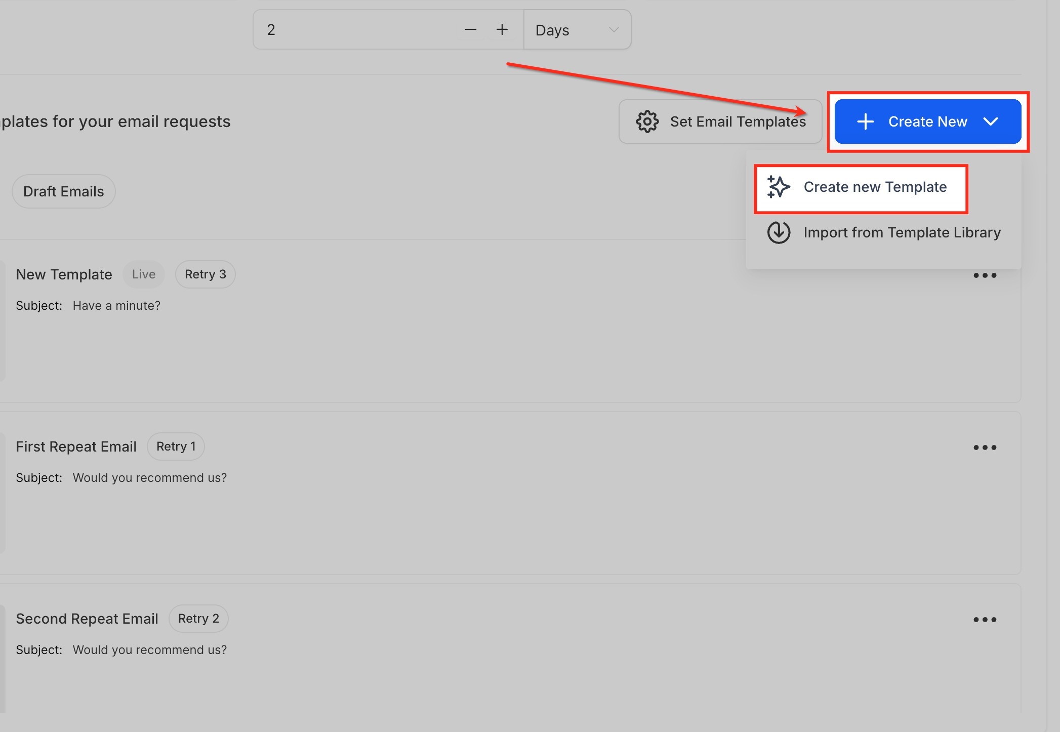 How to Use Template Library to Create Branded Review Request Emails – Build a Template from Scratch