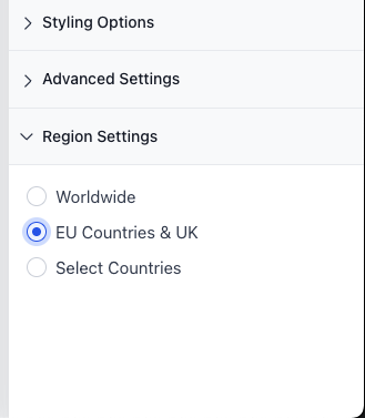 How to Use the Cookie Consent Banner in Funnels & Websites – New: Region-Based Display Controls