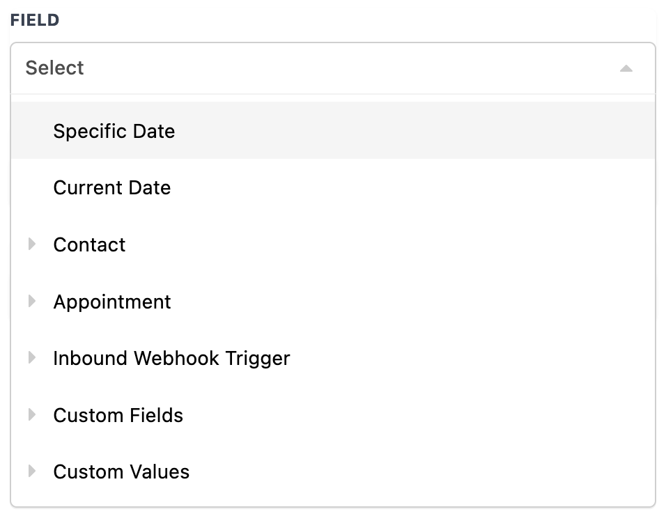 How to use the Date/Time Formatter Premium Workflow Action? – Field Selection: