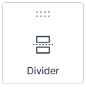 How to use the Email Builder and its In-line Editor – Divider: