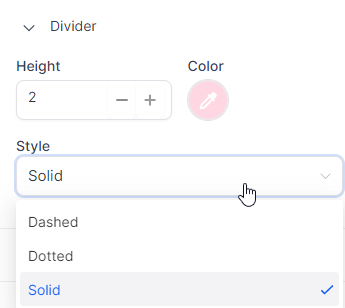 How to use the Email Builder and its In-line Editor – Divider: