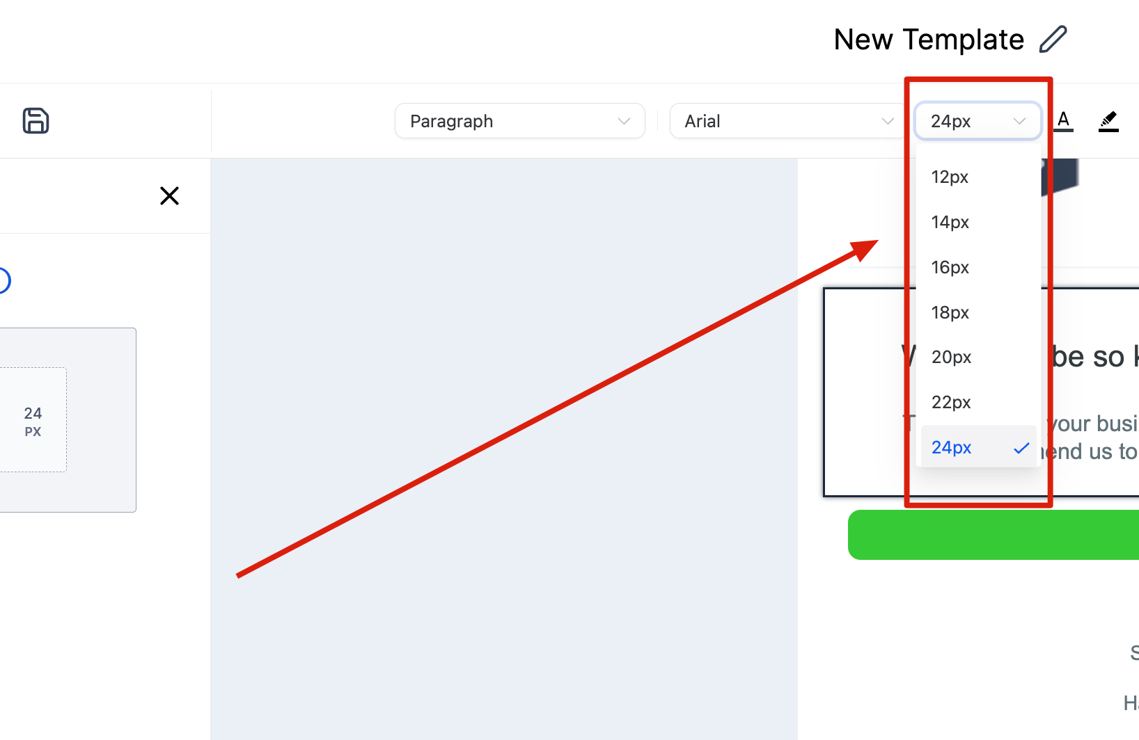 How to use the Email Builder and its In-line Editor – Managing Text and Formatting