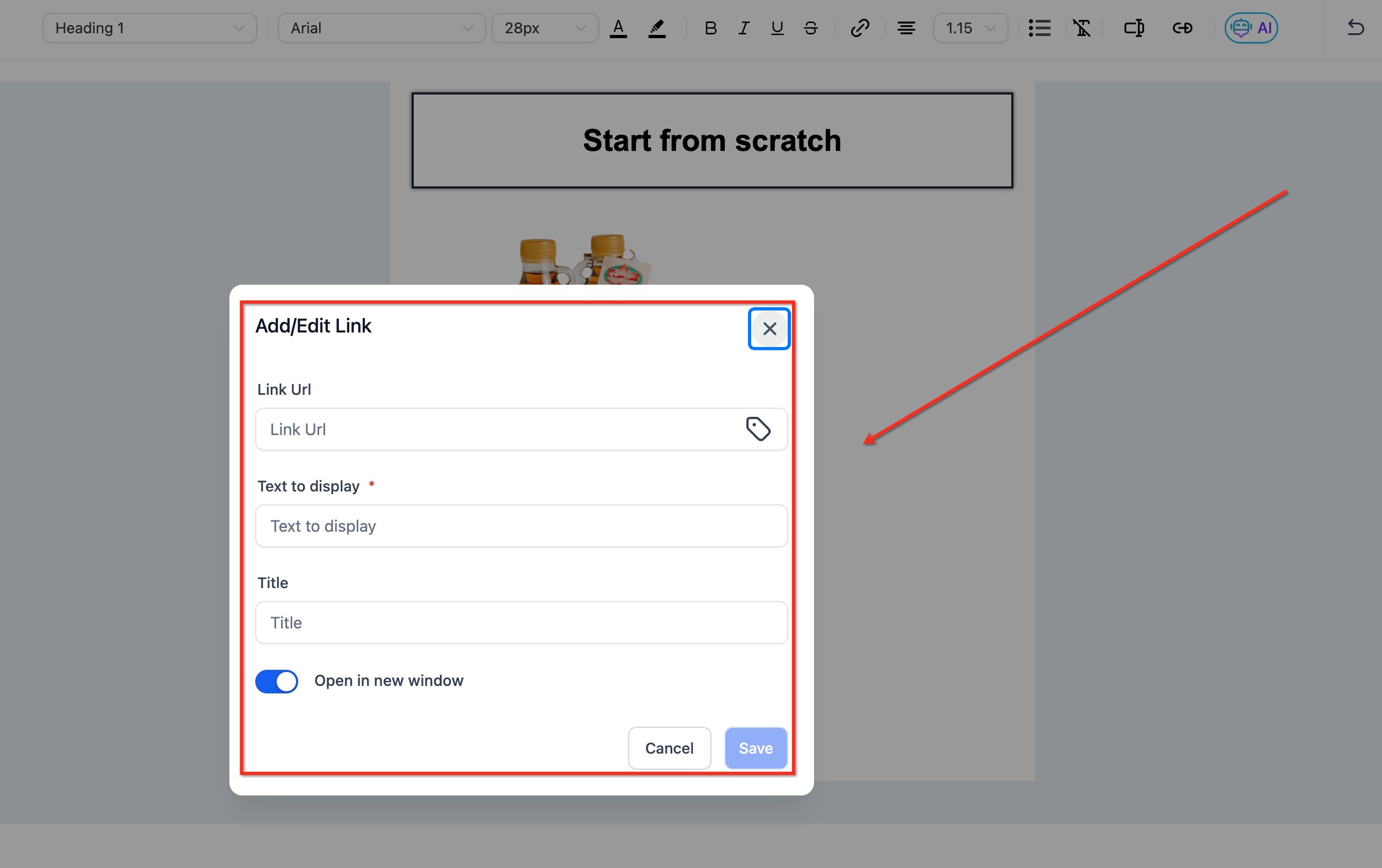 How to use the Email Builder and its In-line Editor – Managing Text and Formatting