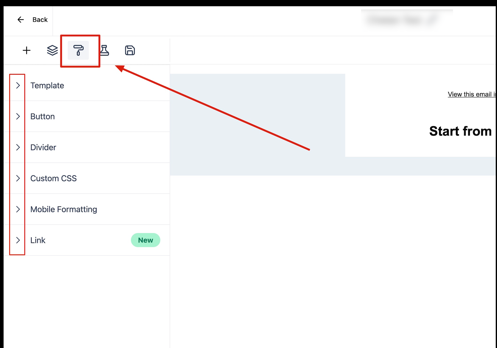 How to use the Email Builder and its In-line Editor – Navigating the New User Interface
