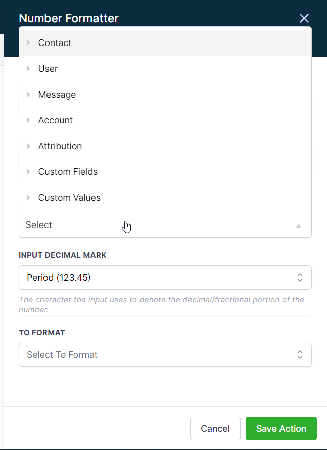 How to use the Number Formatter Premium Action? – Format Number:
