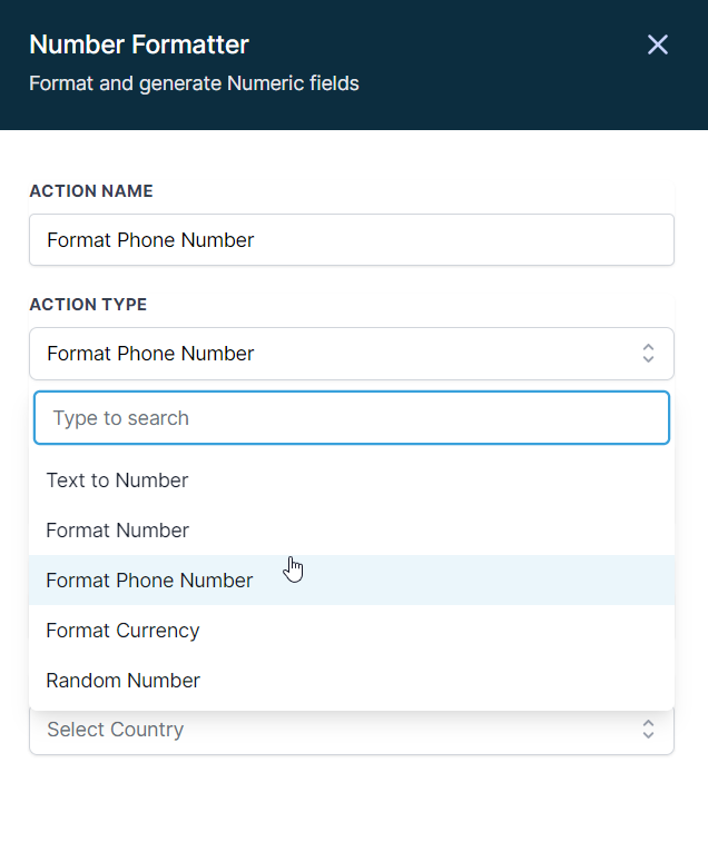 How to use the Number Formatter Premium Action? – Format Phone Number: