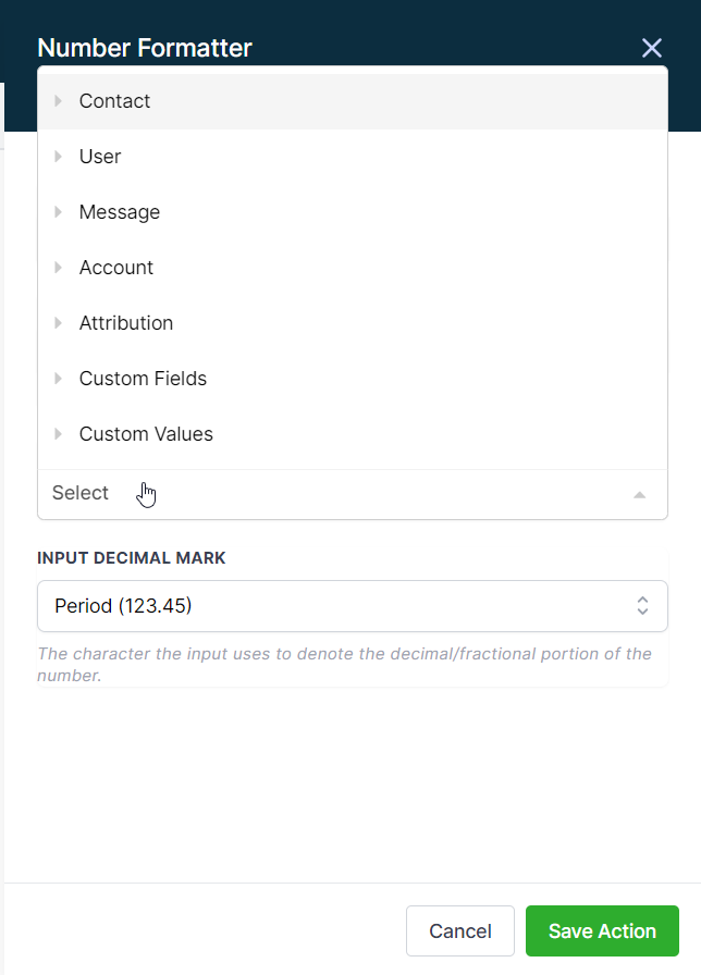 How to use the Number Formatter Premium Action? – Text to Number: