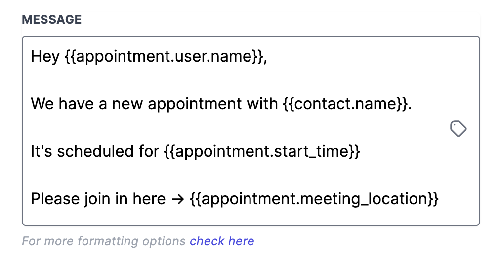 How to use the Workflow Slack Premium Action? – Message Content