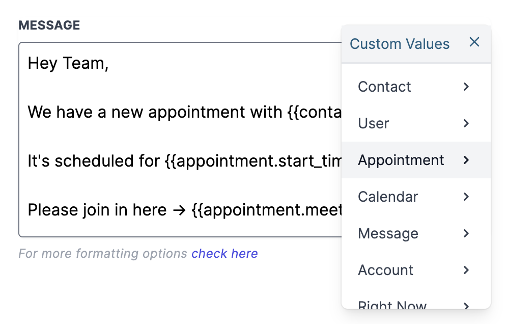 How to use the Workflow Slack Premium Action? – Message Content