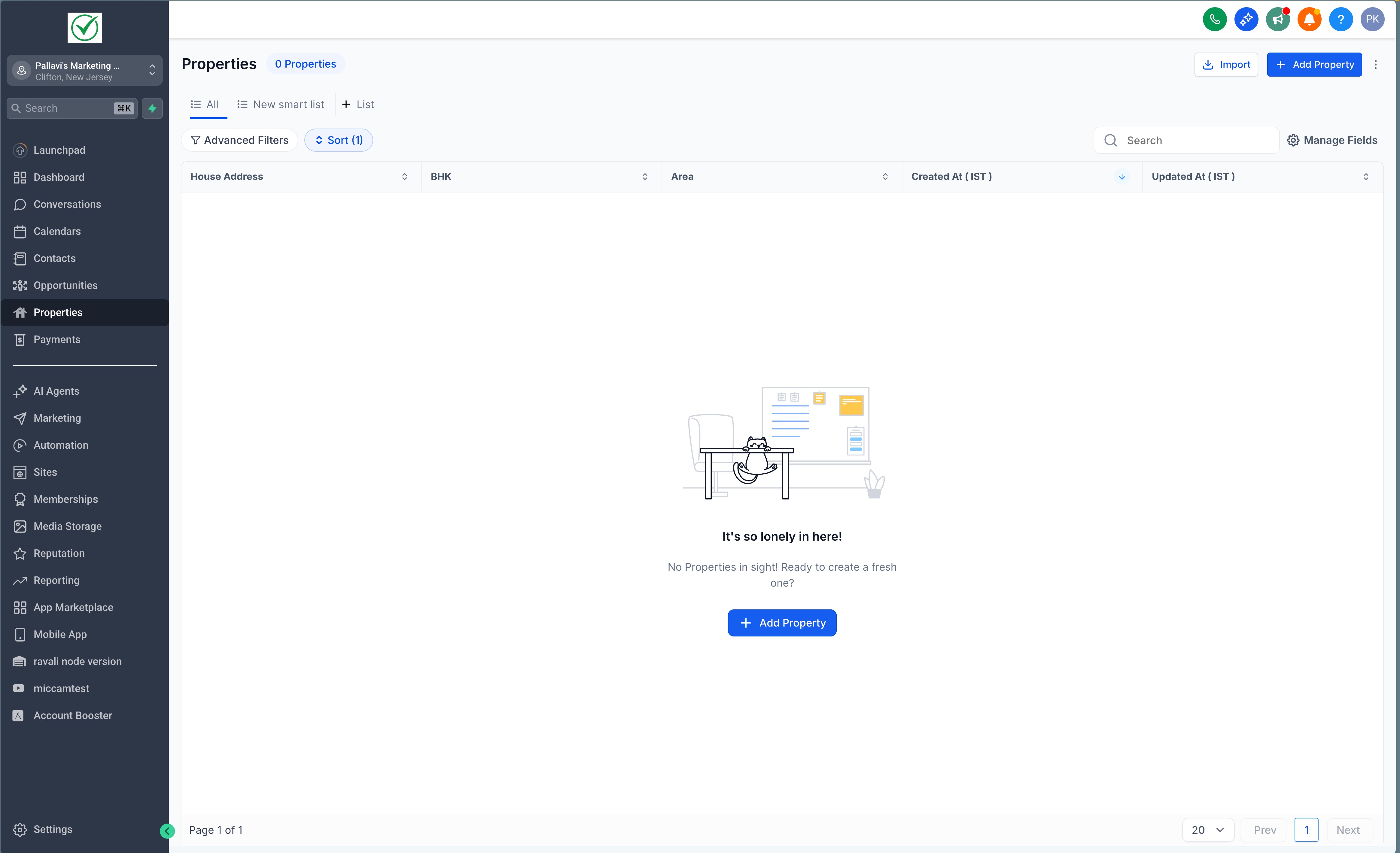 Import Companies & Custom Objects Using a CSV File – Step 1: Navigate to Import