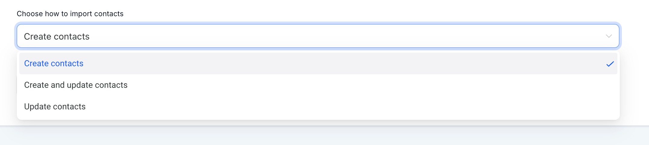 Importing Contacts – Importing Your File