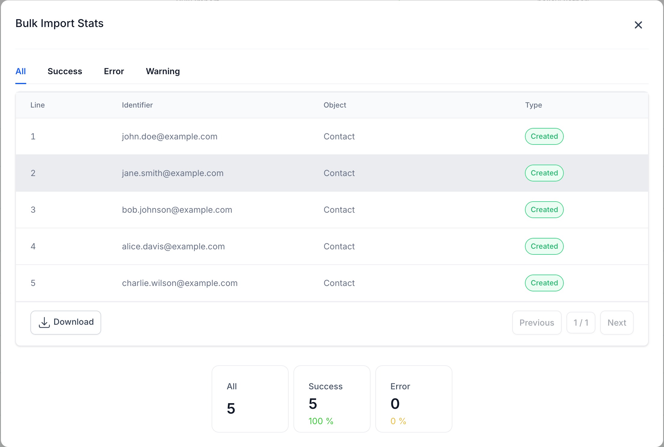 Importing Contacts – Importing Your File