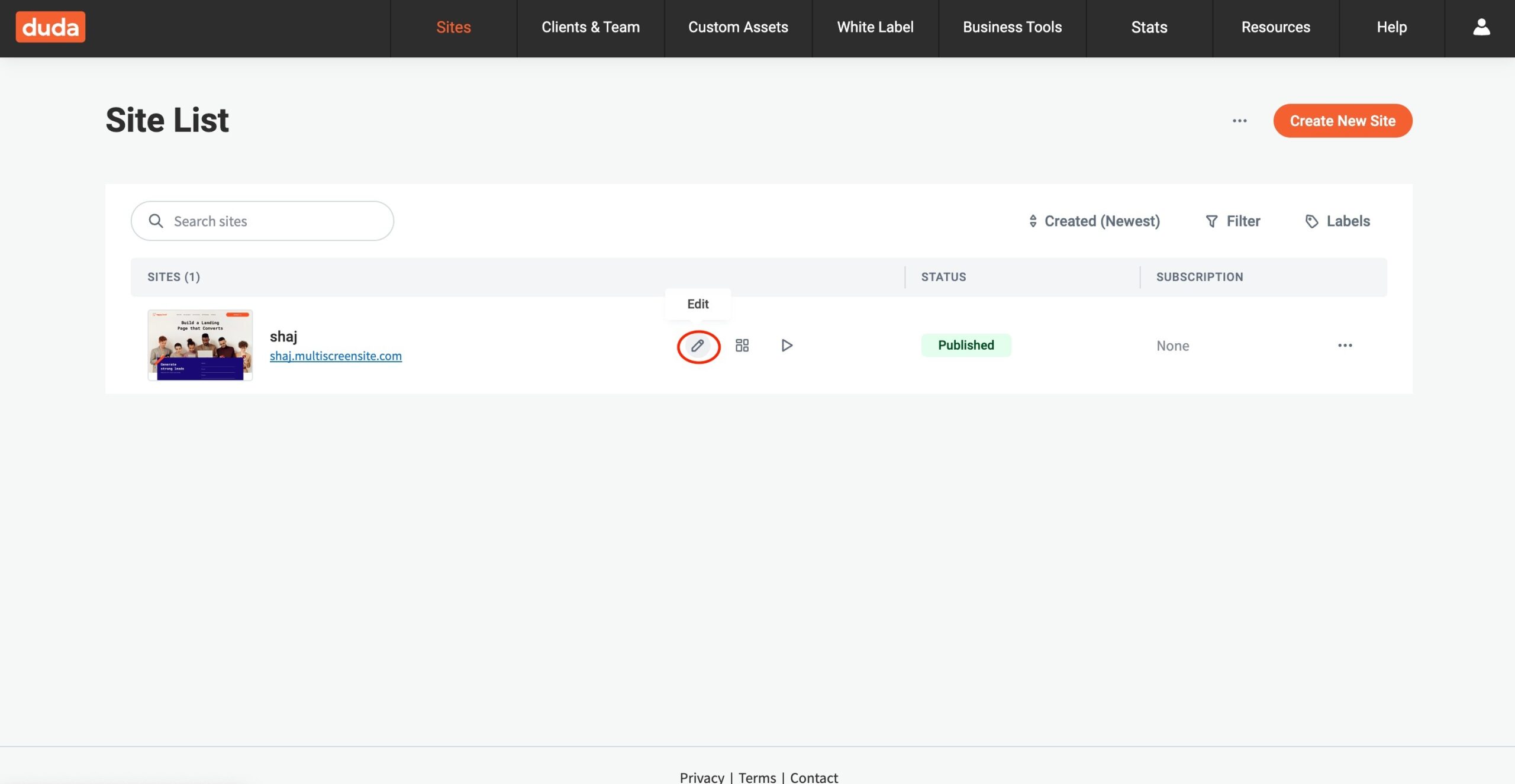 LeadConnector Webchat for Duda: How to Get Started – Method 1: