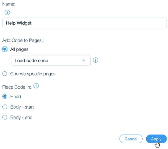 LeadConnector Webchat for Wix: How to Get Started – Method 1: