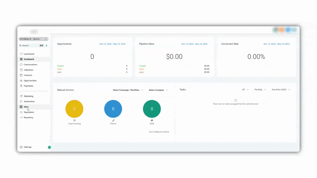 LeadConnector Webchat for Wix: How to Get Started – Method 2: