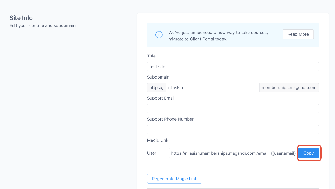 Magic Links In Memberships (Courses) – How to create Magic Links?