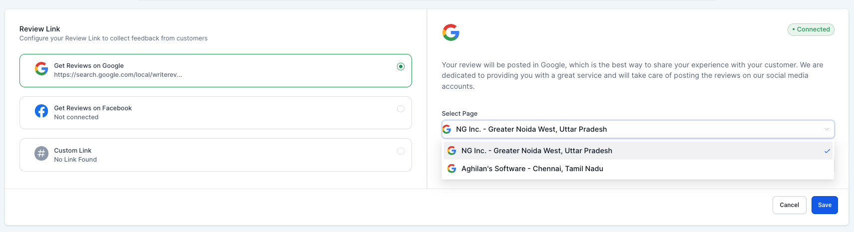 Managing Customer Interactions on Connected GBP Pages – Ratings & Reviews
