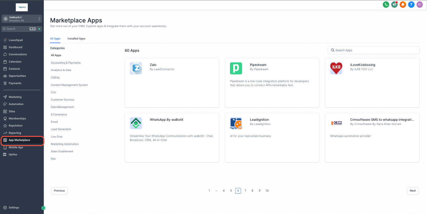 Marketplace Apps – View & Installation – How to Find an App