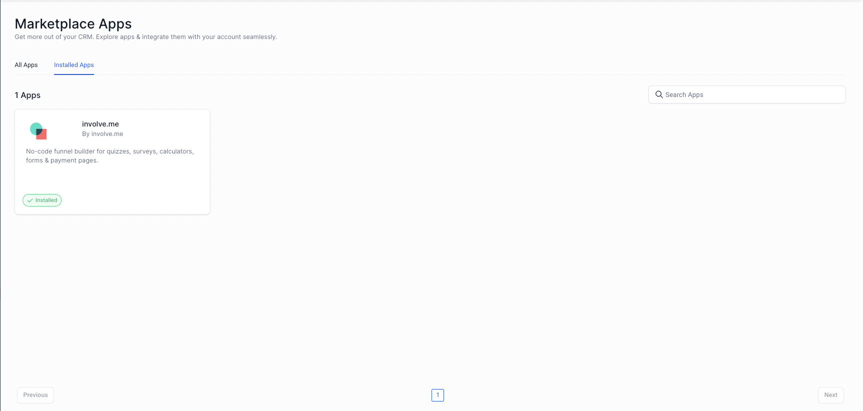Marketplace Apps – View & Installation – How to Install an App
