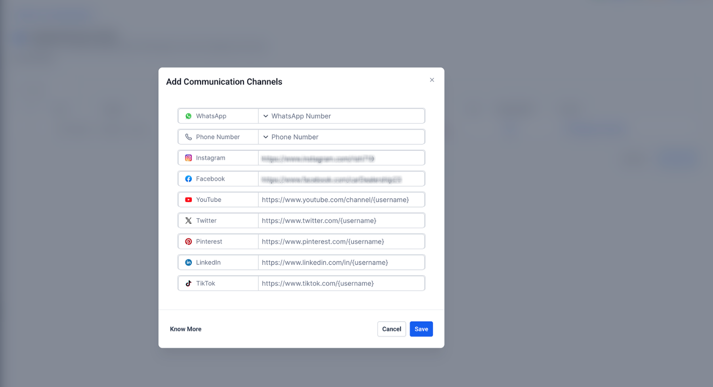 Messaging and Social channel connection with GBP – How to connect social channels with GBP?