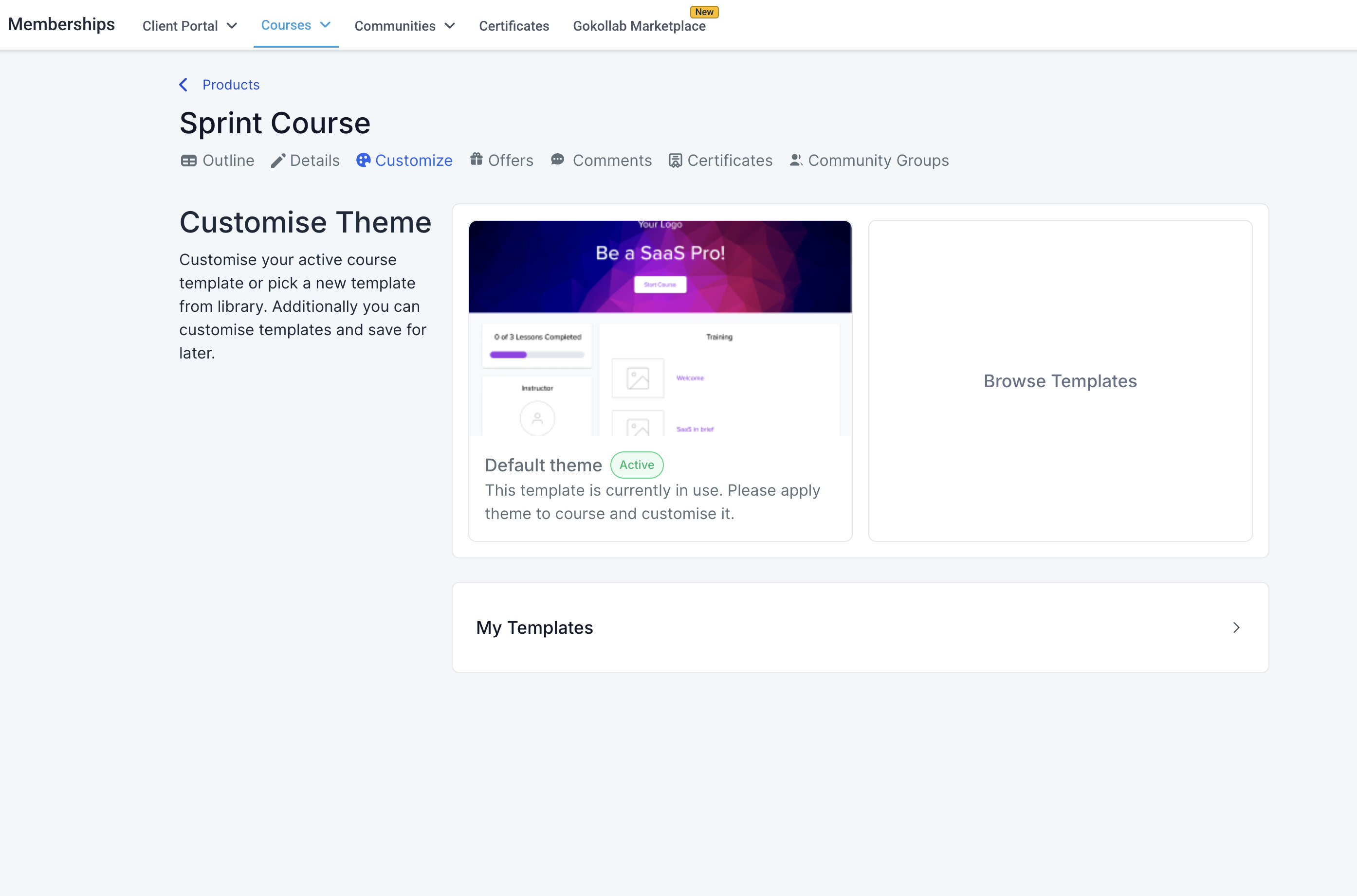 New Theme Customizer for Courses – How to Use the New Theme Customizer