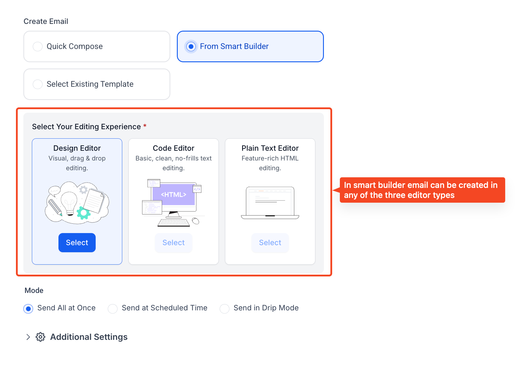 New UI for Email creation via Bulk action in Contacts – Unified Email Creation Flow