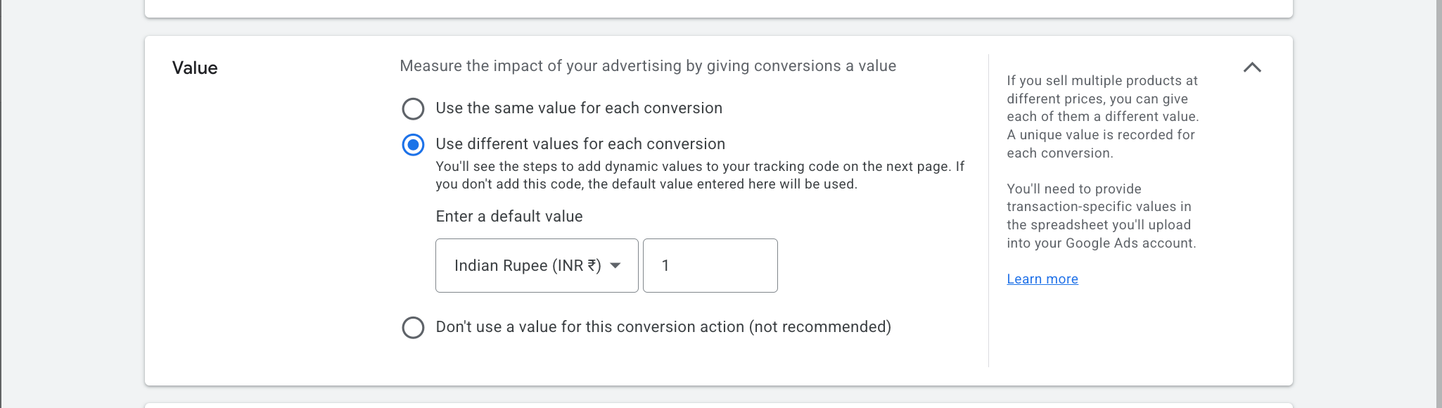 Offline Conversion Tracking Setup for Accurate Campaign Measurement – Define Conversion Details