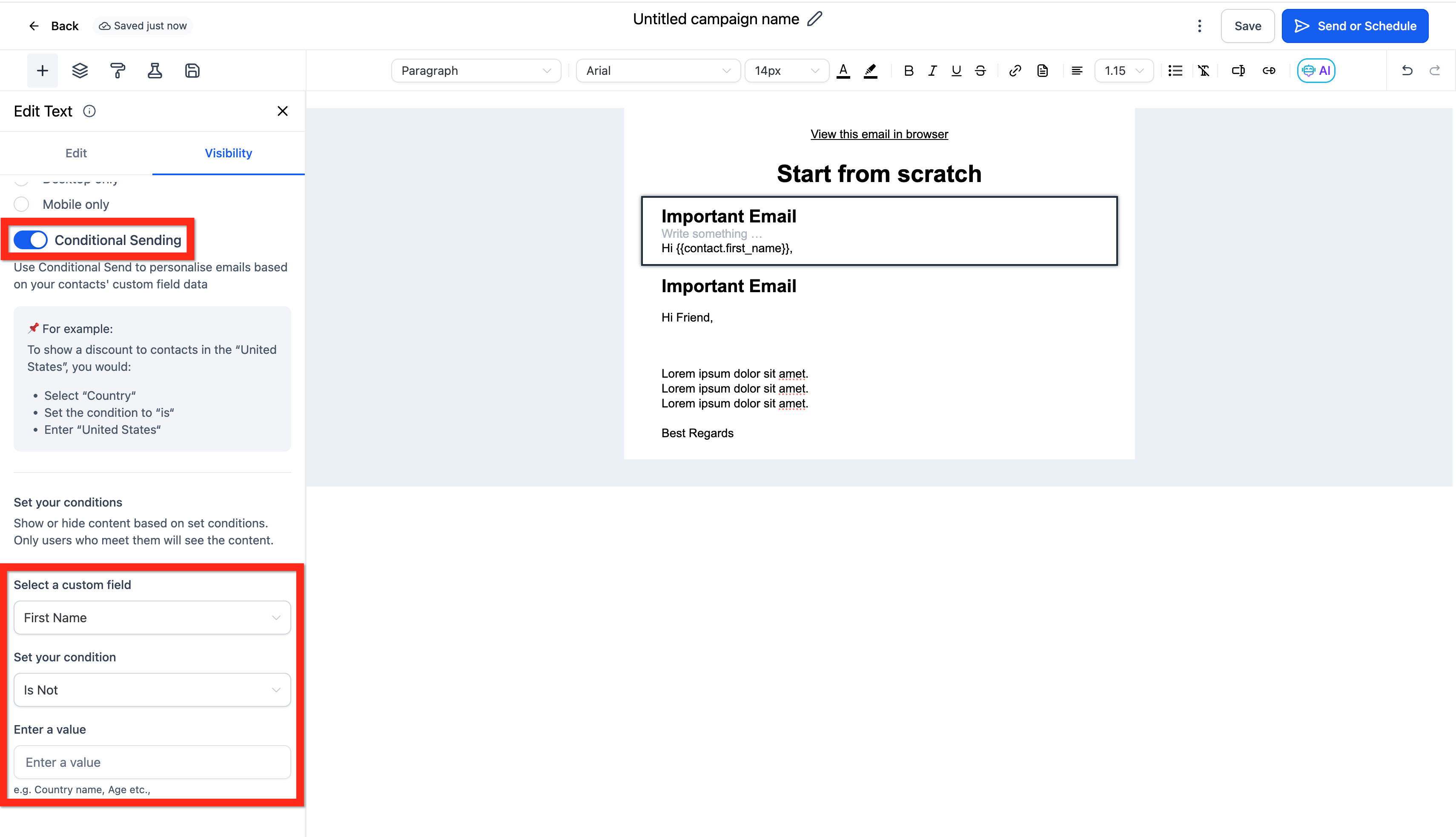 Overview of Merge Fields & Custom Variables – Default or Fallback Values for Empty Fields