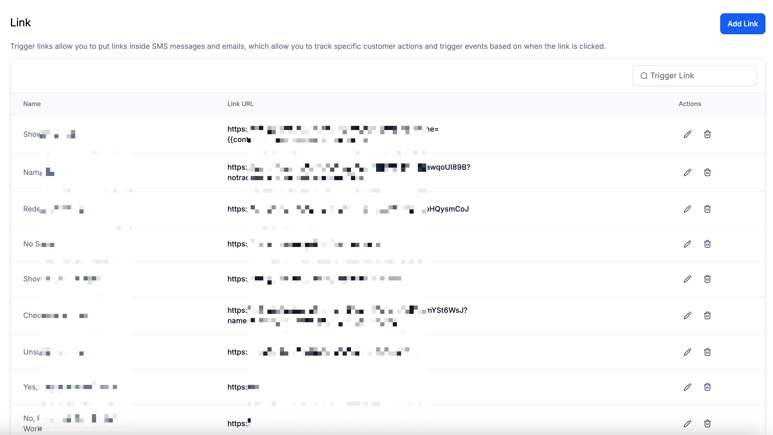 Overview of Merge Fields & Custom Variables – Trigger Links