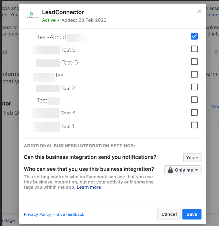 Page selection guide – Screenshot 4