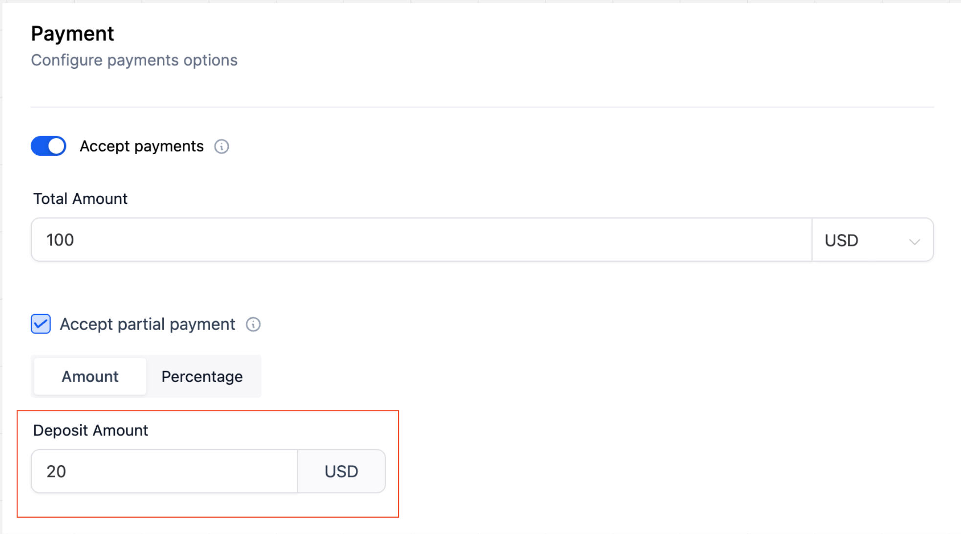 Partial Payment: Collect Deposit Amount – How to Use Partial Payment?