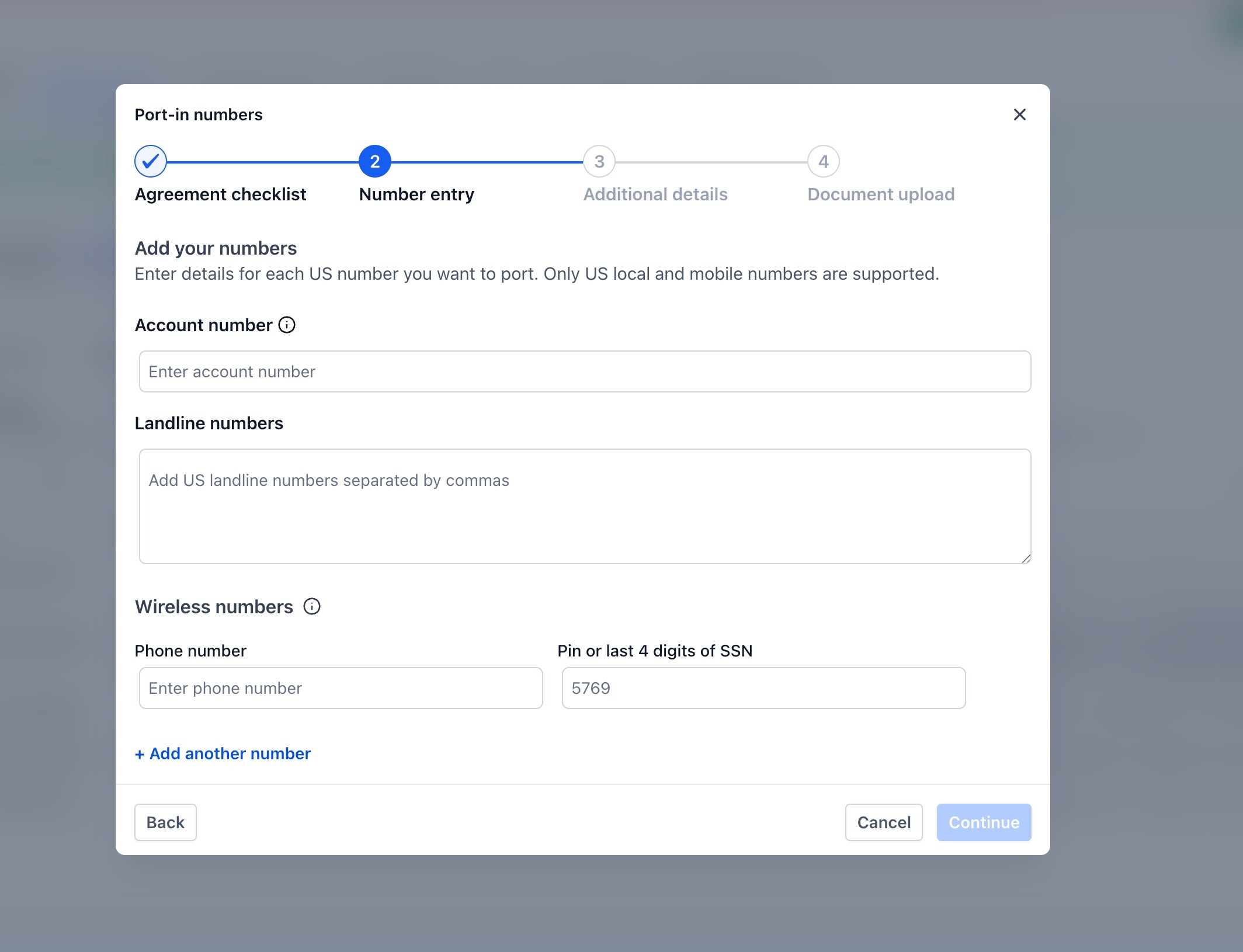 Porting Options: US In-App vs International Manual Process – The 4-Step In-App Flow