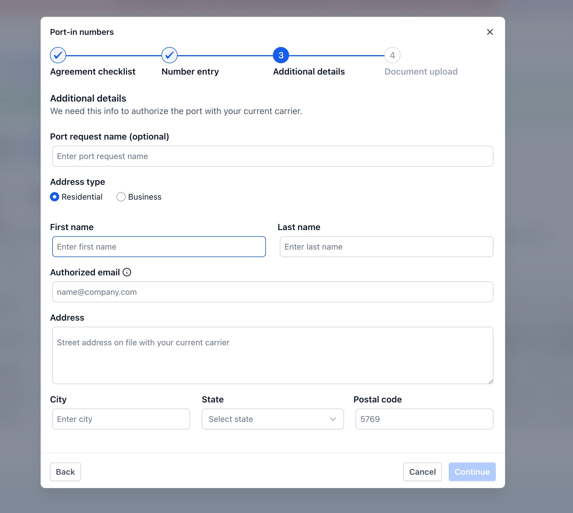 Porting Options: US In-App vs International Manual Process – The 4-Step In-App Flow