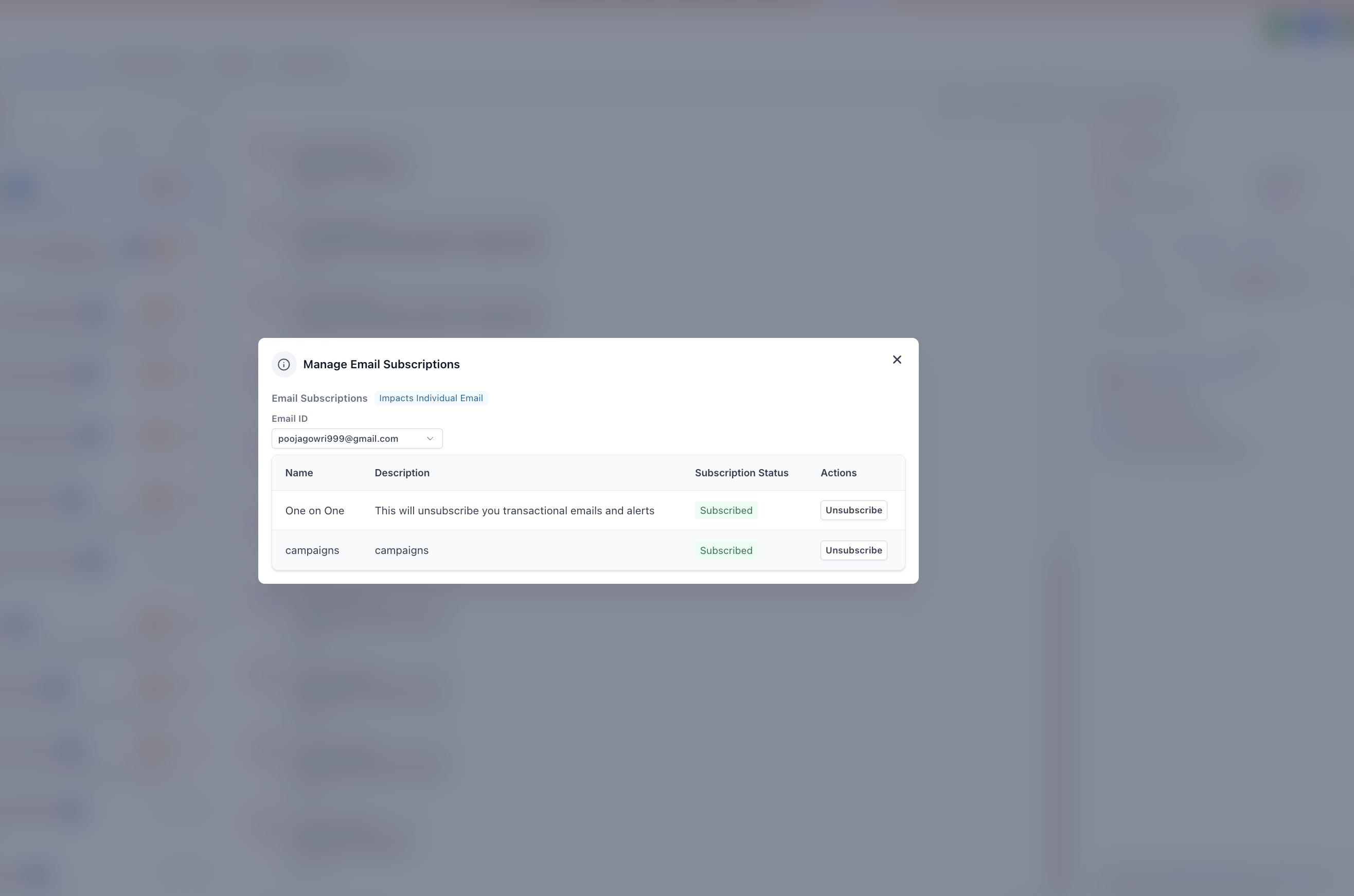 Preference Management (Email Unsubscription Management) – 5. Contact-Level Preference Management