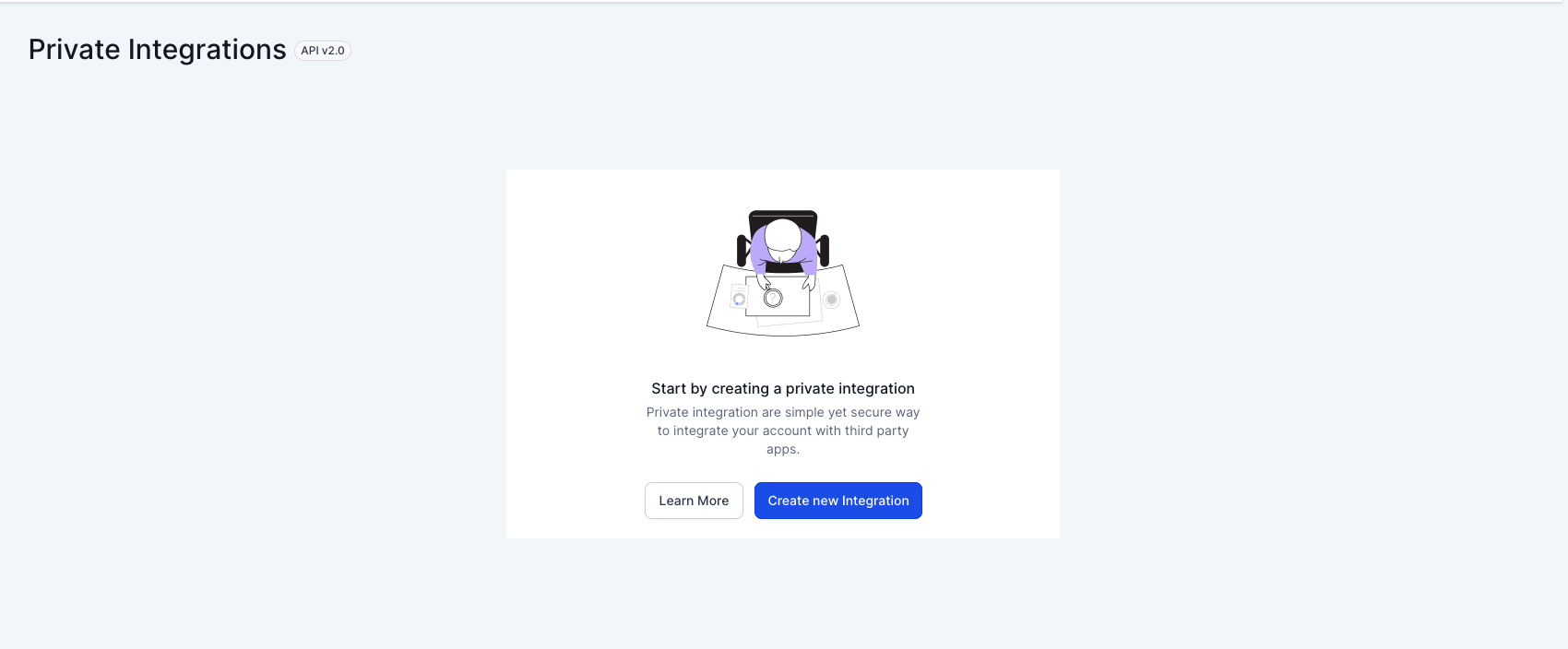 Private Integrations: Everything you need to know – How do I create a new Private Integration?