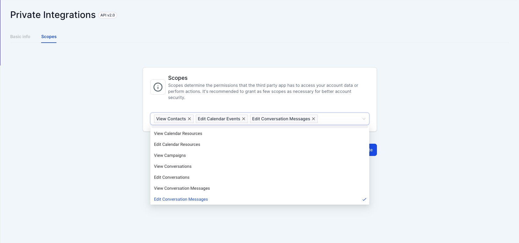 Private Integrations: Everything you need to know – How do I create a new Private Integration?
