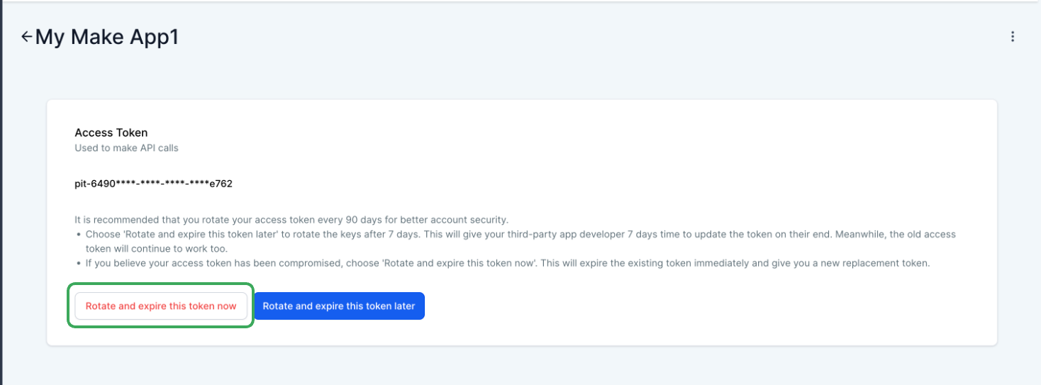 Private Integrations: Everything you need to know – My token has been compromised? What should I do?