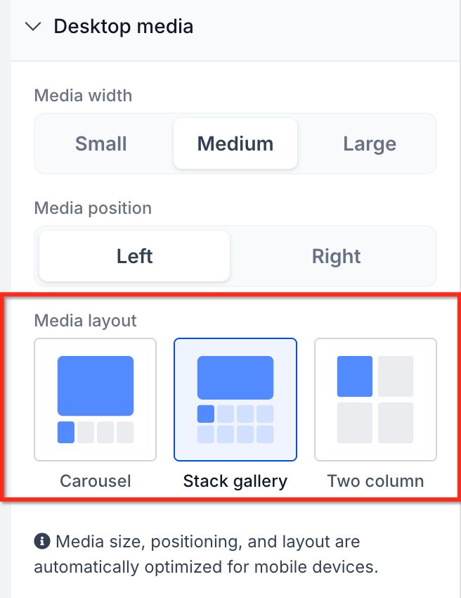 Product Media Layouts for the Product Details Page – How To Set Up Product Media Layouts