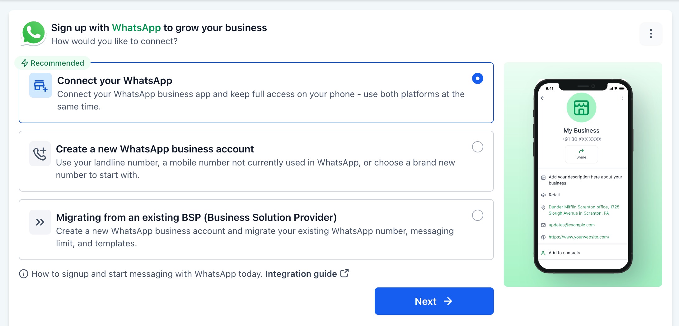 How To Setup the Redesigned WhatsApp Onboarding Experience
