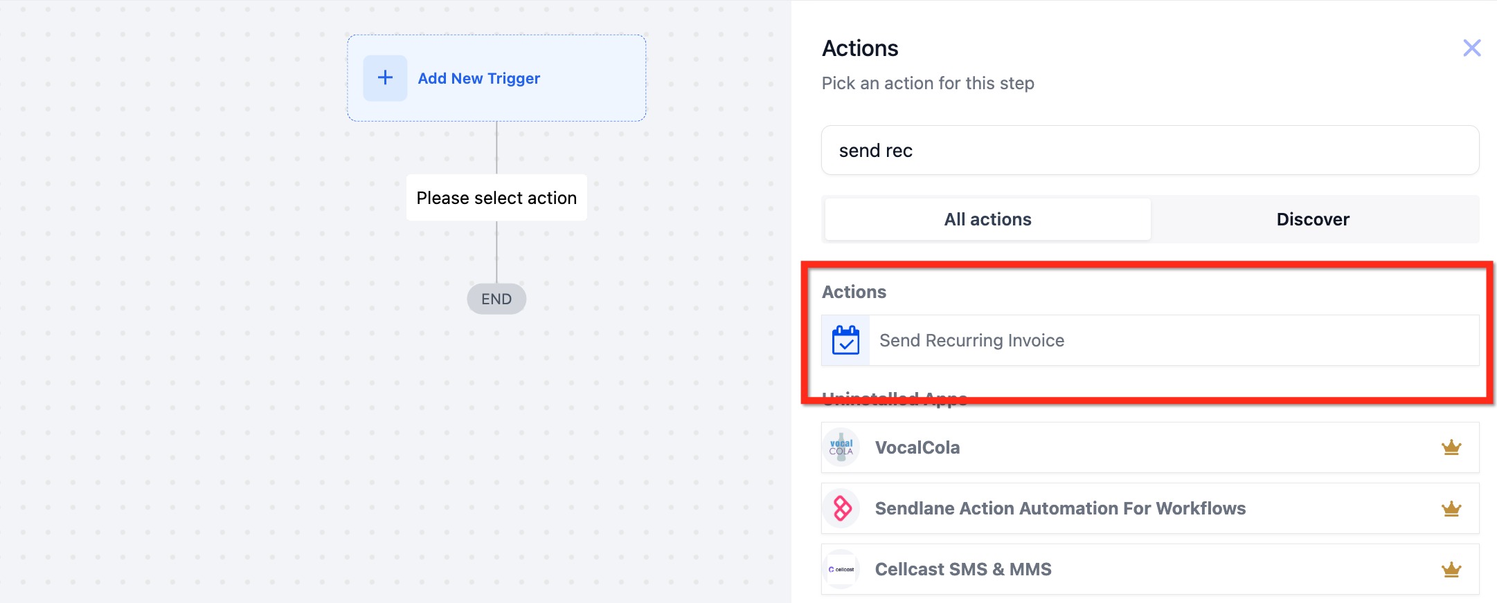 Set Up Automatic Recurring Invoices Step-by-Step – Click Add New Trigger, then select the condition that will start your workflow (for example, when a contact i…