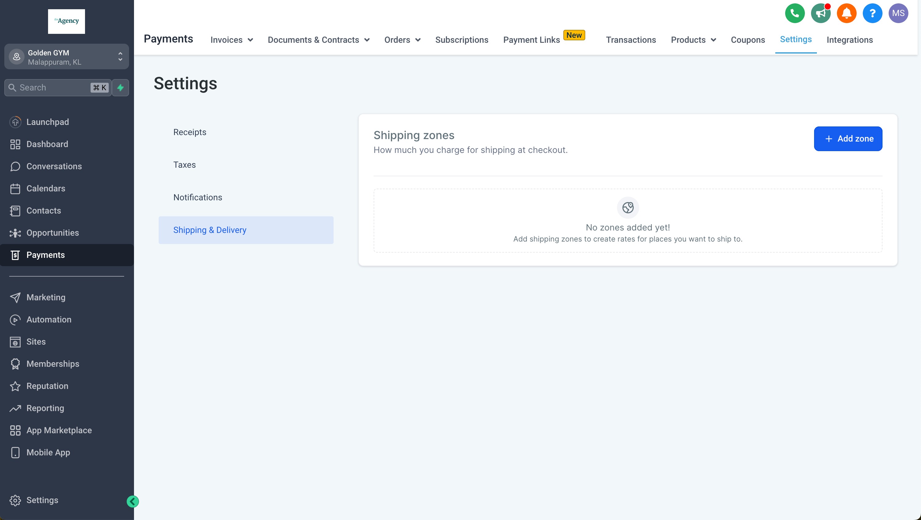 Shipping and Delivery rates for Ecommerce Stores – Steps to Create a Shipping Zone: