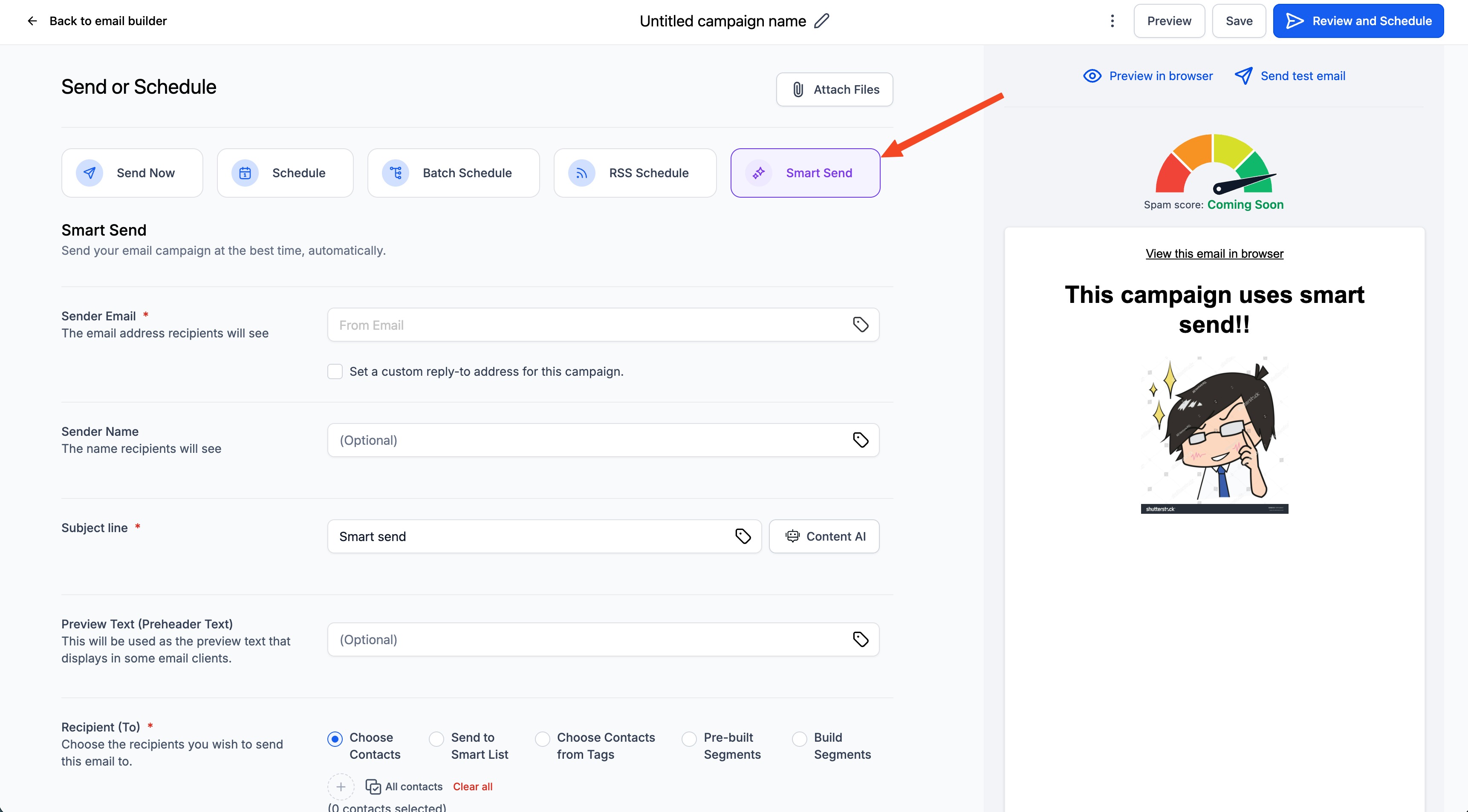 Smart Send: Best Time Recommendation in Email Marketing Campaigns – How to Use