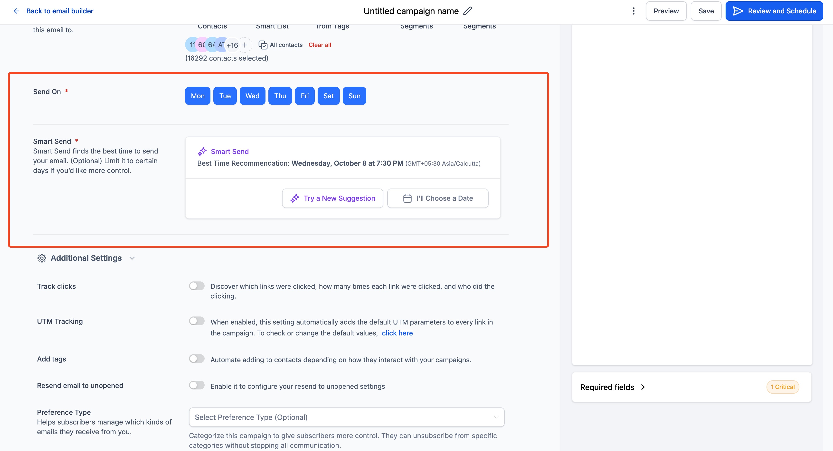 Smart Send: Best Time Recommendation in Email Marketing Campaigns – How to Use