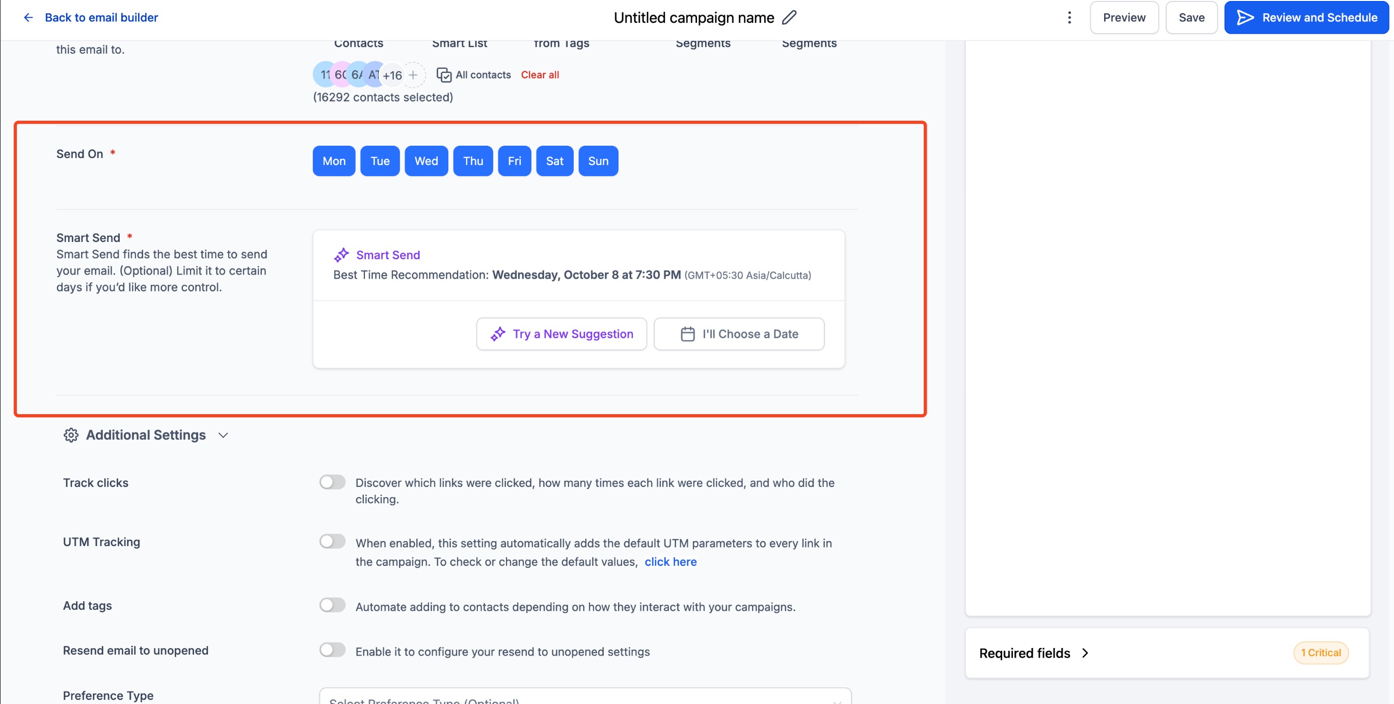 Smart Send: Email Marketing Campaigns – How To Set Up Smart Send