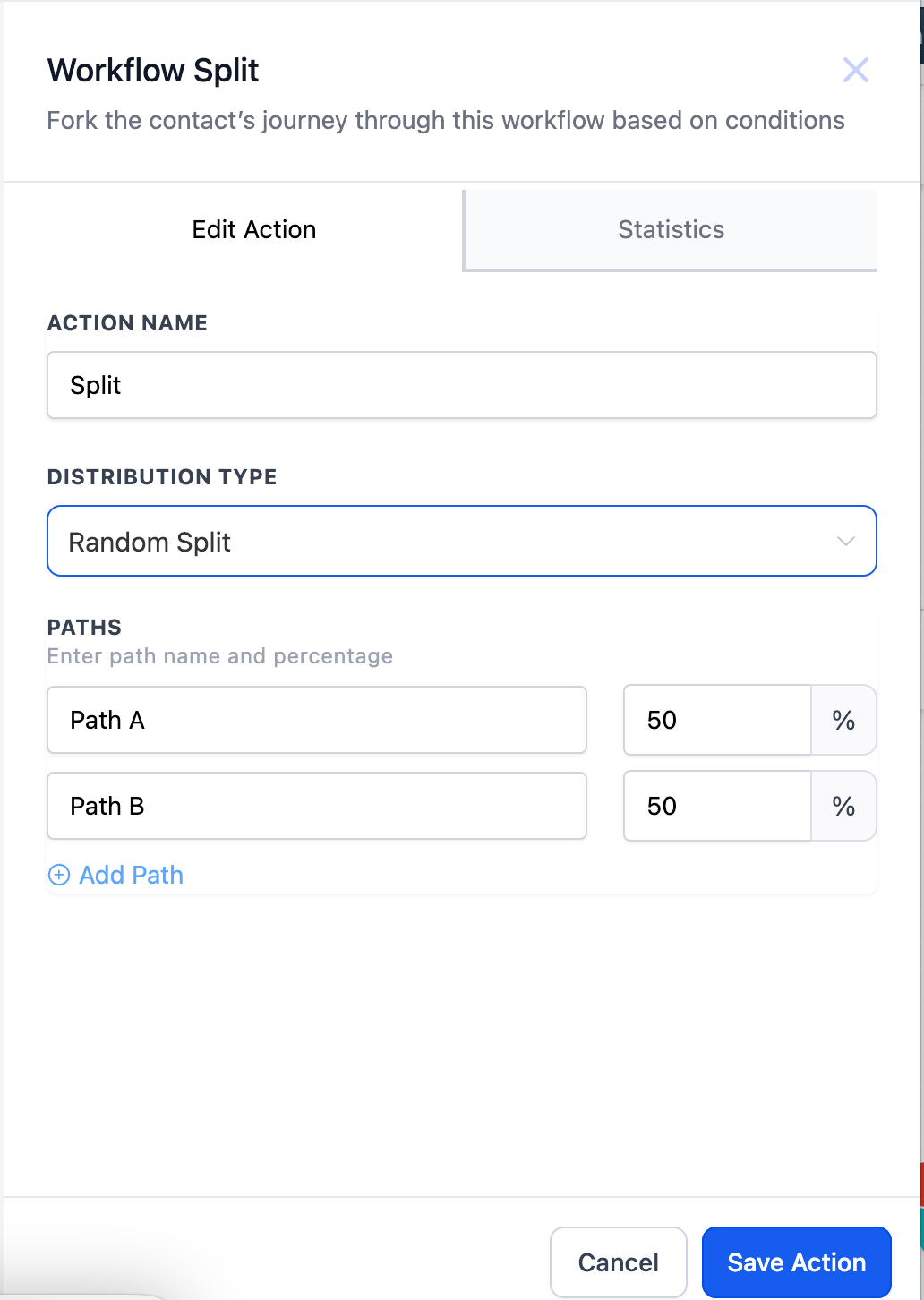 Split Action – 3.1 Random Split