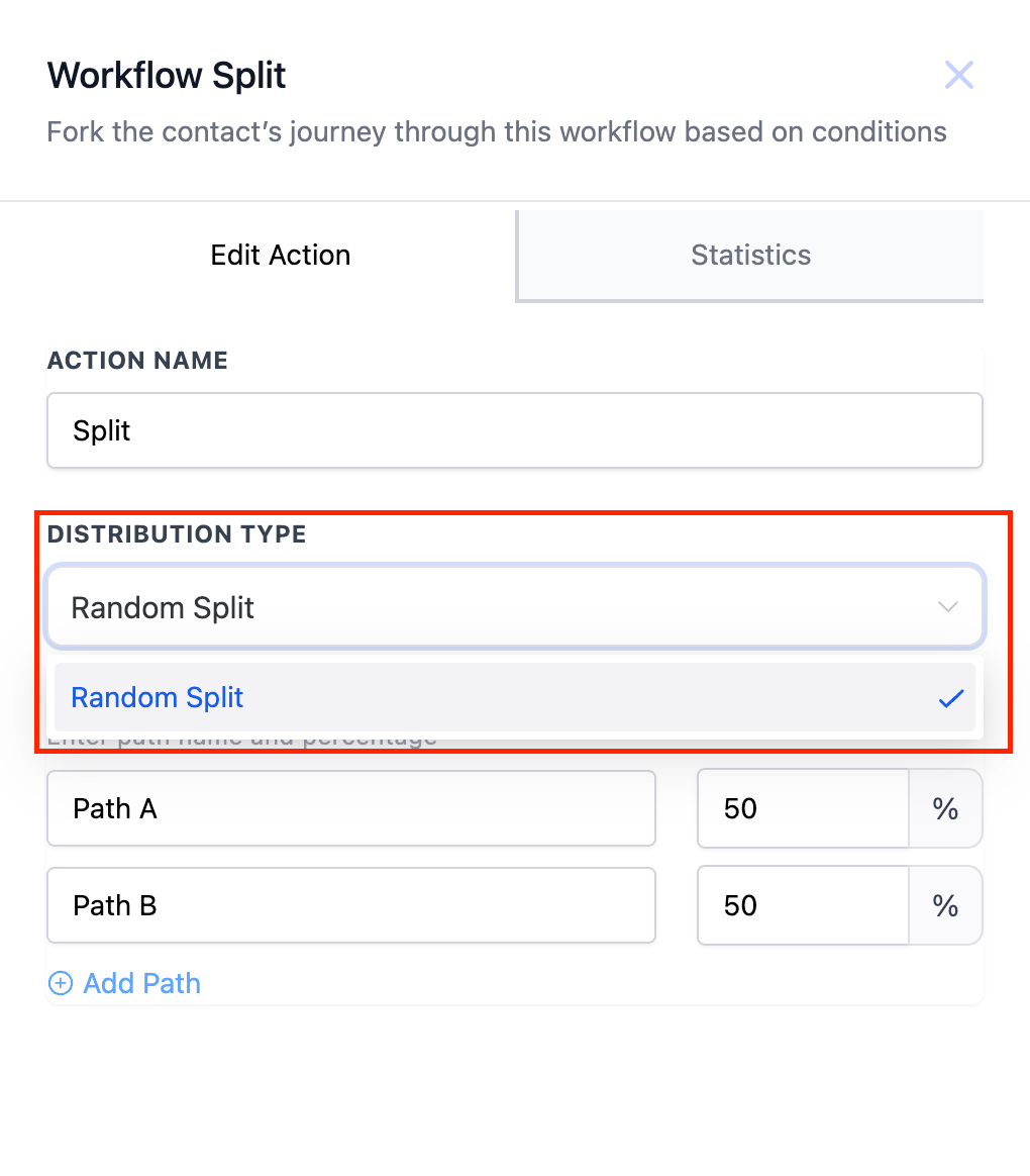 Split Action – 3.1 Random Split